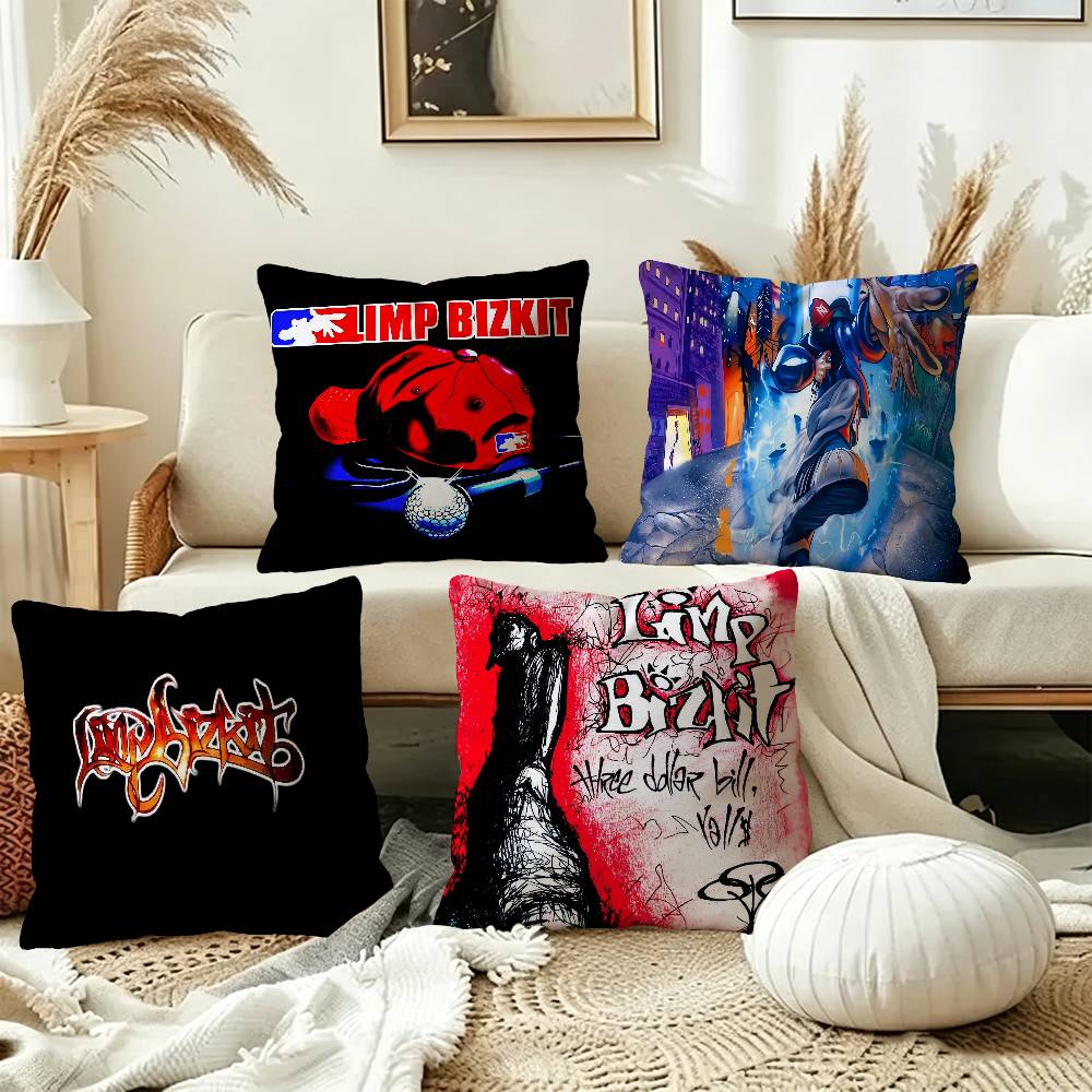 Home Textiles Super Soft - Metal Band L-Limp B-Bizkit Pillowcases Home
