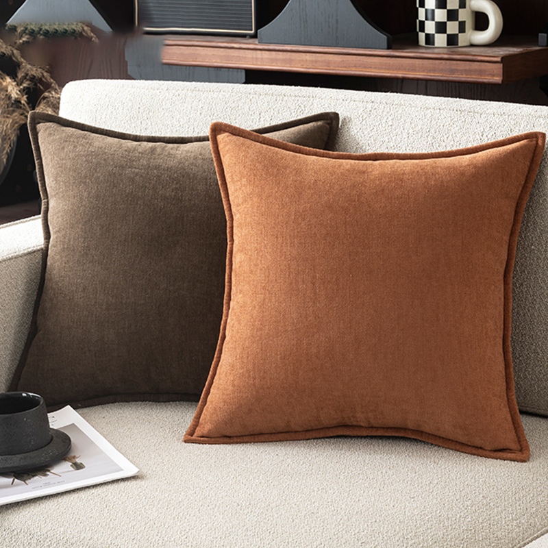 Pillow Cover 20X20 - Retro Soft Chenille Throw Pillow Covers