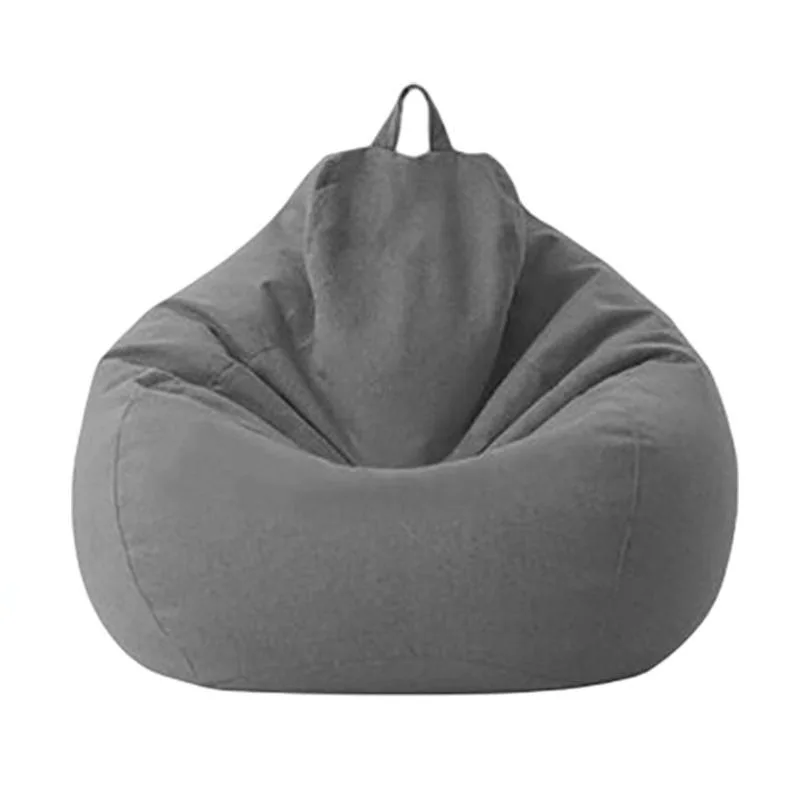 Floor Cushion Pouf - Lazy Sofa Cover Bean Bag Cover