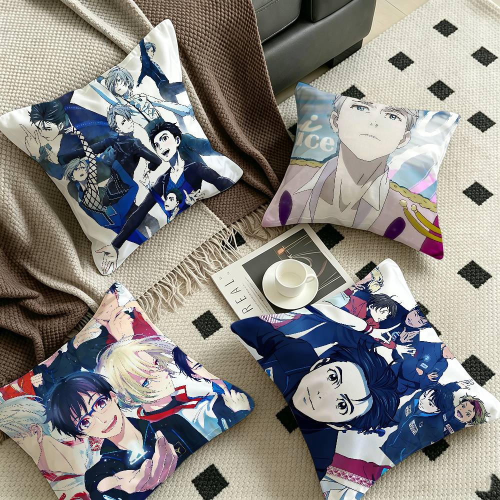 Home Textiles Super Soft - YURI!!! on ICE Pillowcases Home Bedding