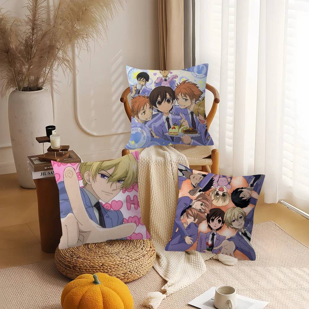 Home Textiles Super Soft - Ouran High School H-Host Club Pillowcases