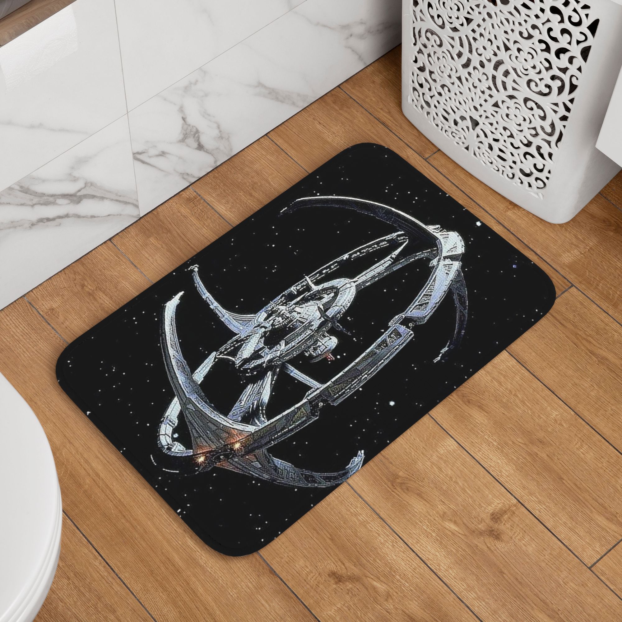 Home Textiles Logo - Stars Treks Deep Space Nine Logo