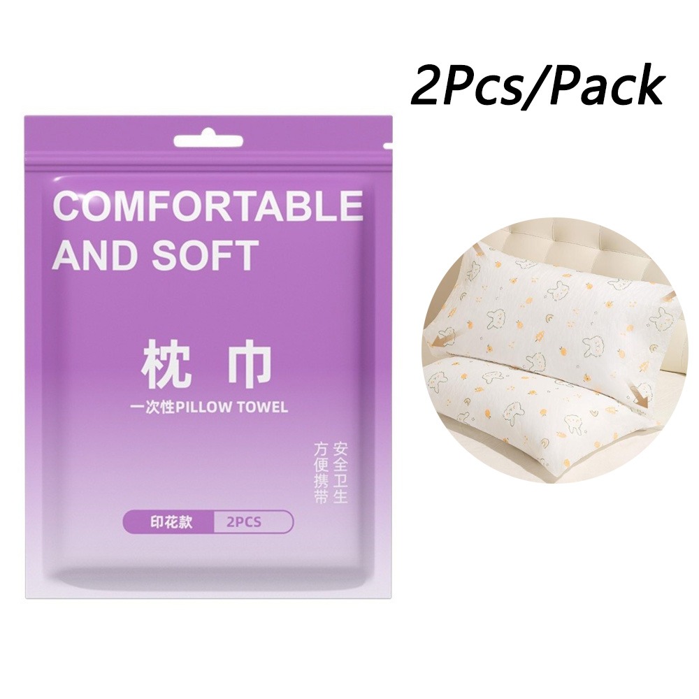 Home Textiles Premium - 2Pcs/Pack Premium Thickened Disposable Pillowcase Double