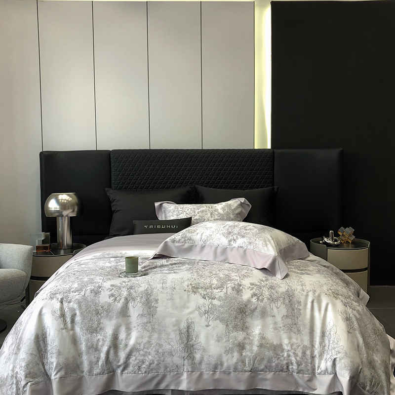 Home Textiles Premium - Premium Forest Ink Digital Print Duvet