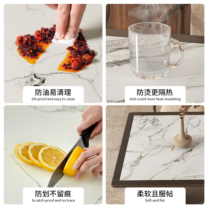 Premium Marble Pattern Table M - Home Textiles Premium review and price