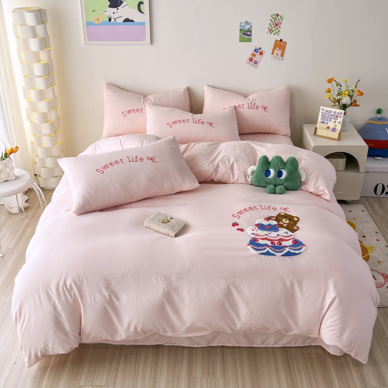 4PC Washed Cotton Towel Set Em - Home Textiles Towel Set review and price