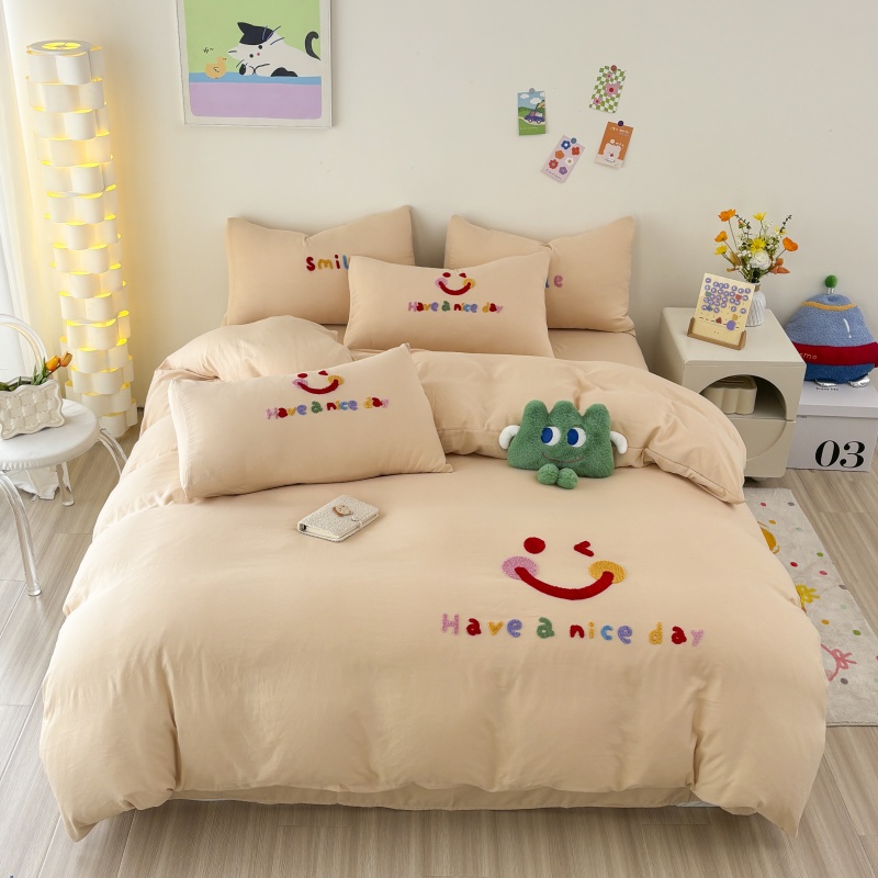 4PC Washed Cotton Towel Set Em - Home Textiles Towel Set review and price