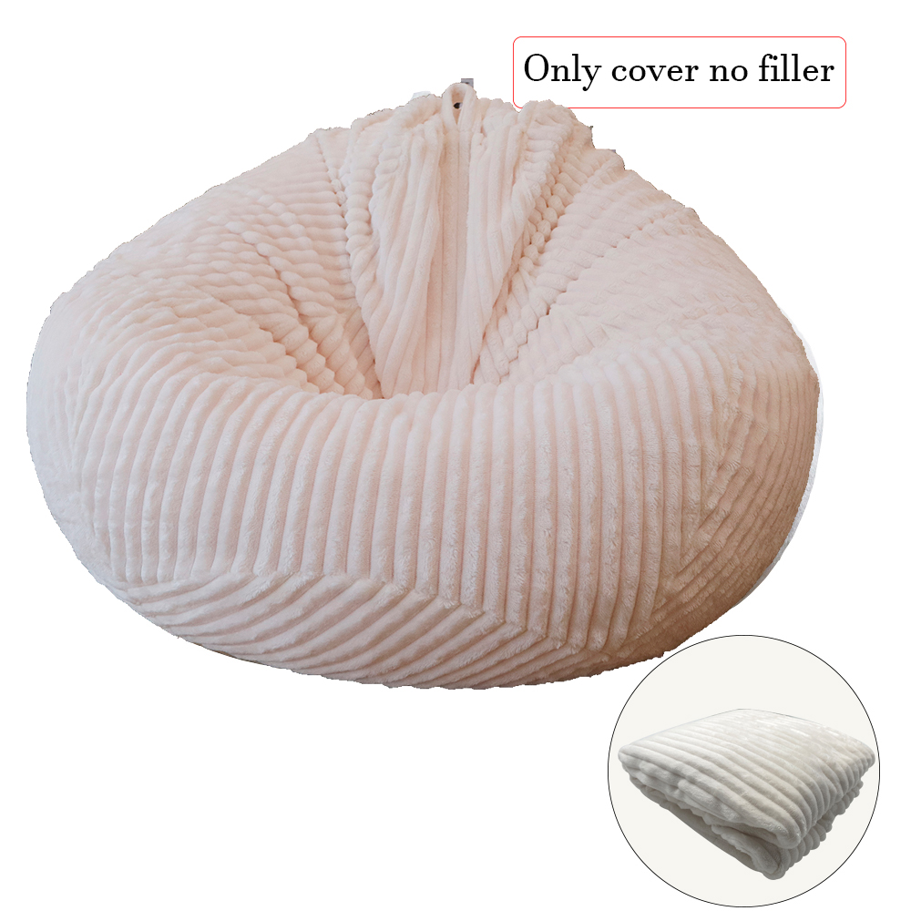 Bean Bag Cover Without Filler  - Floor Cushion Pouf review and price