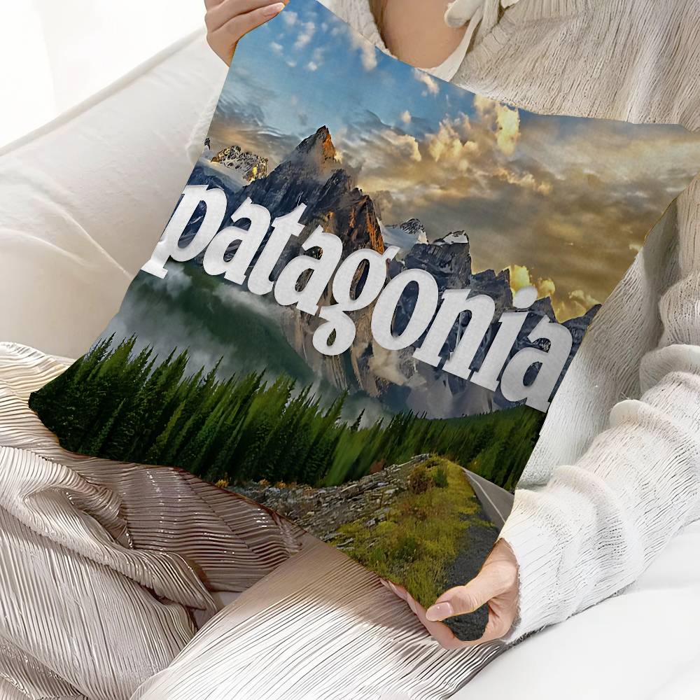 P-Patagonias Logo Pillow Cover - Home Textiles Logo review and price