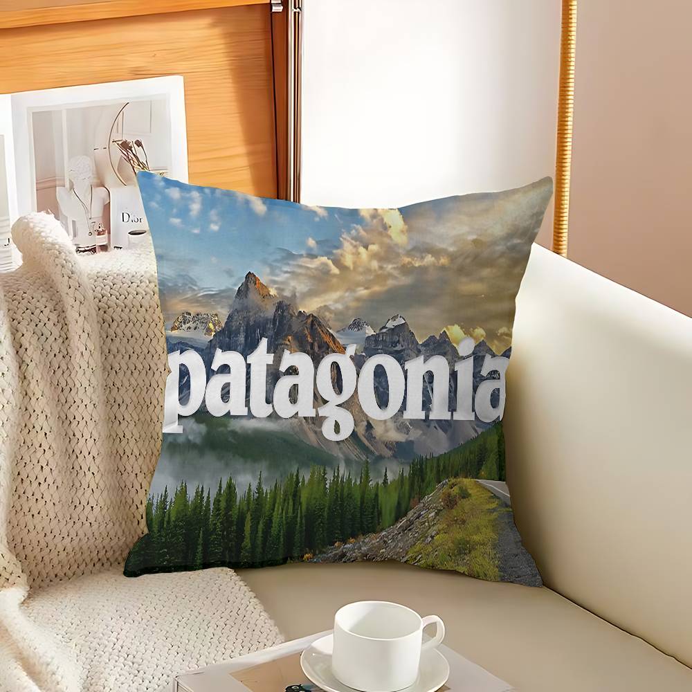 P-Patagonias Logo Pillow Cover - Home Textiles Logo review and price