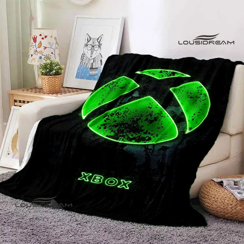 Xbox Logo Fleece Blanket Soft  - Home Textiles Logo review and price