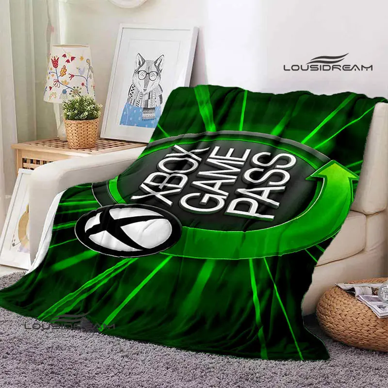 Xbox Logo Fleece Blanket Soft  - Home Textiles Logo review and price