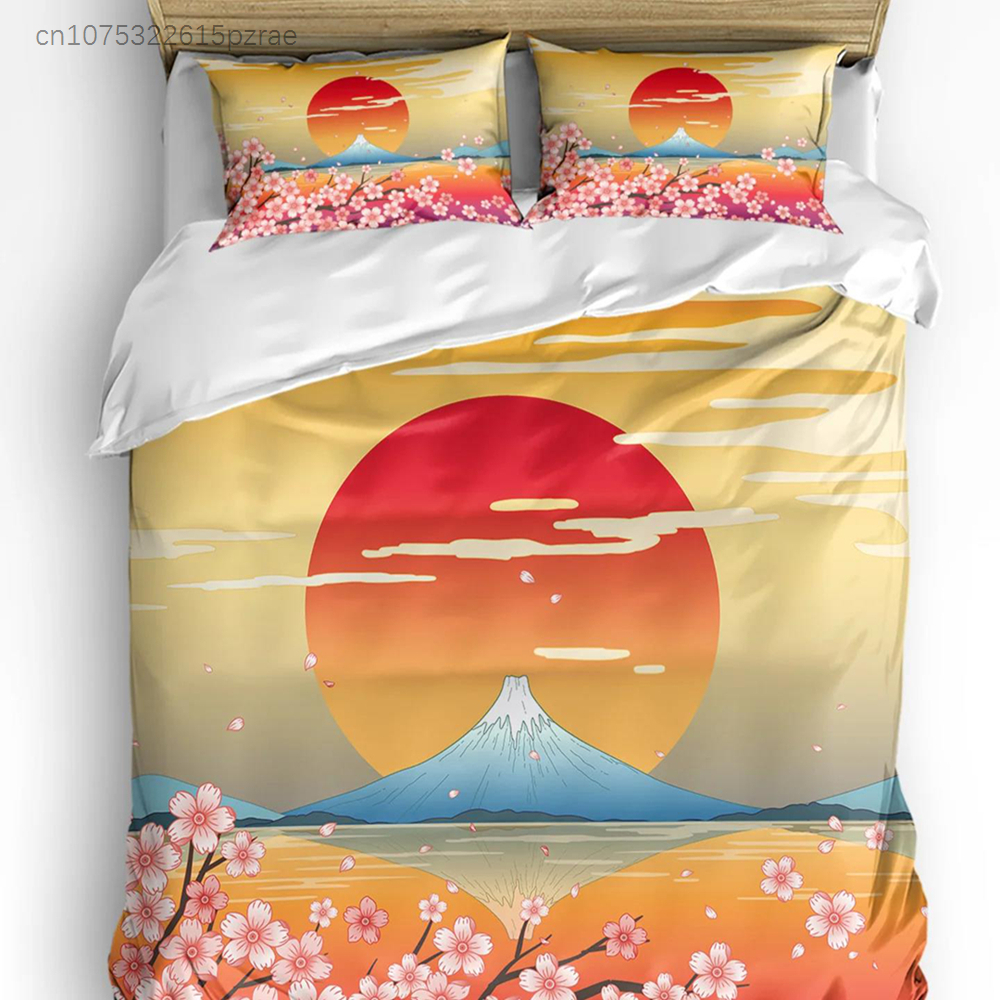 Japanese Style Crane Cherry Bl - Japanese Home Textiles review and price