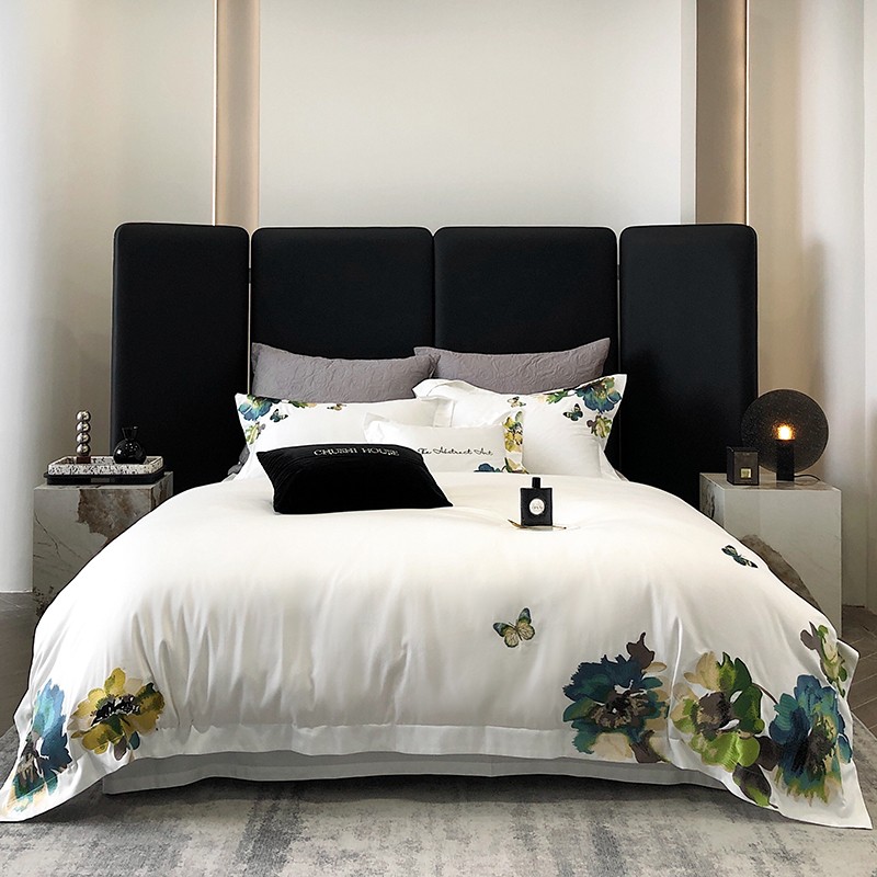 Embroidery White 800TC Egyptia - Home Textiles Super Soft review and price