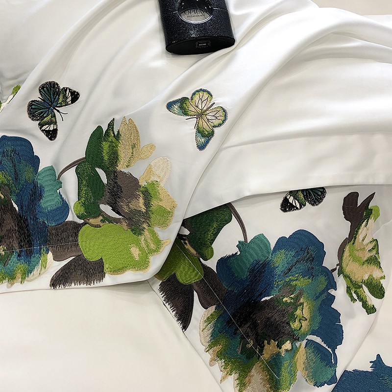 Embroidery White 800TC Egyptia - Home Textiles Super Soft review and price