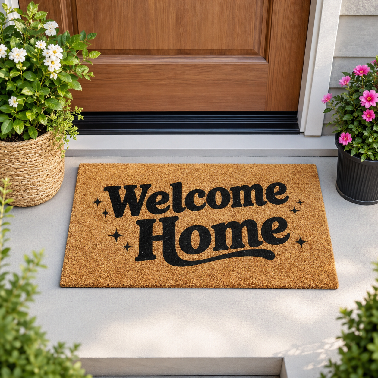 Customized Mat Business Logo D - Home Textiles Logo review and price