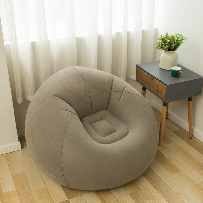 Large Lazy Inflatable Sofa Cha - Floor Cushion Pouf review and price