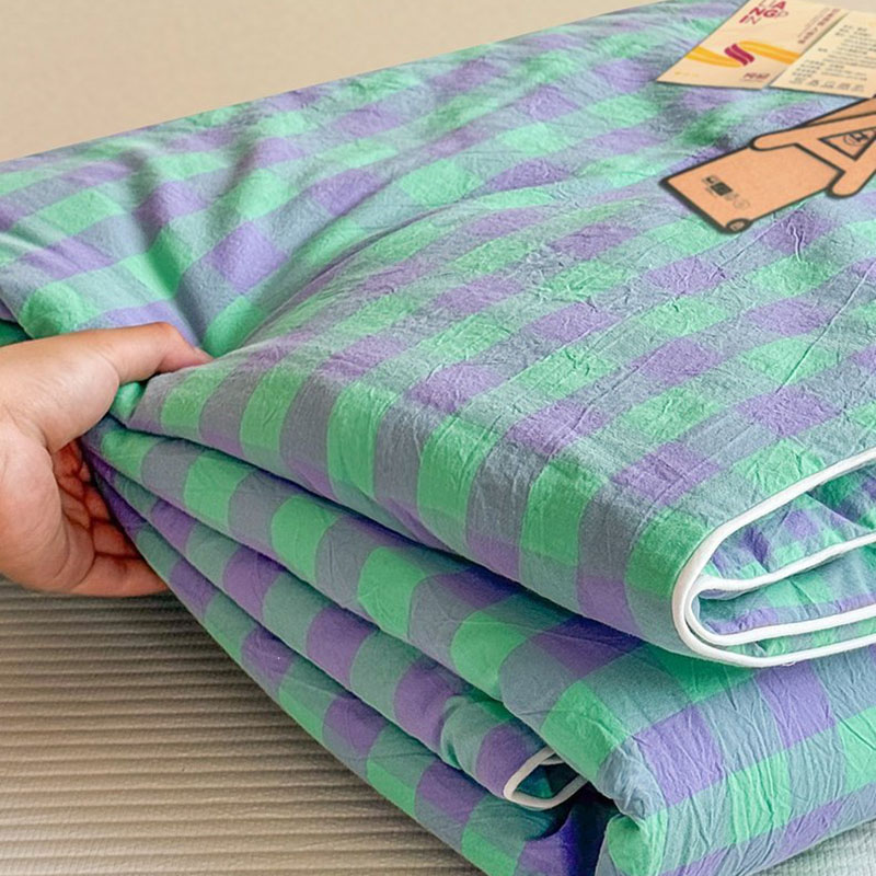 Japanese Plaid Printed Summer  - Japanese Home Textiles review and price