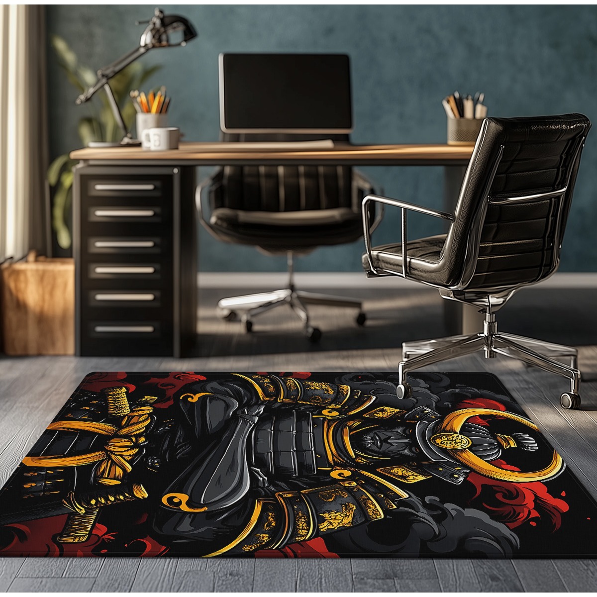 Samurai Armor Warrior Japanese - Japanese Home Textiles review and price