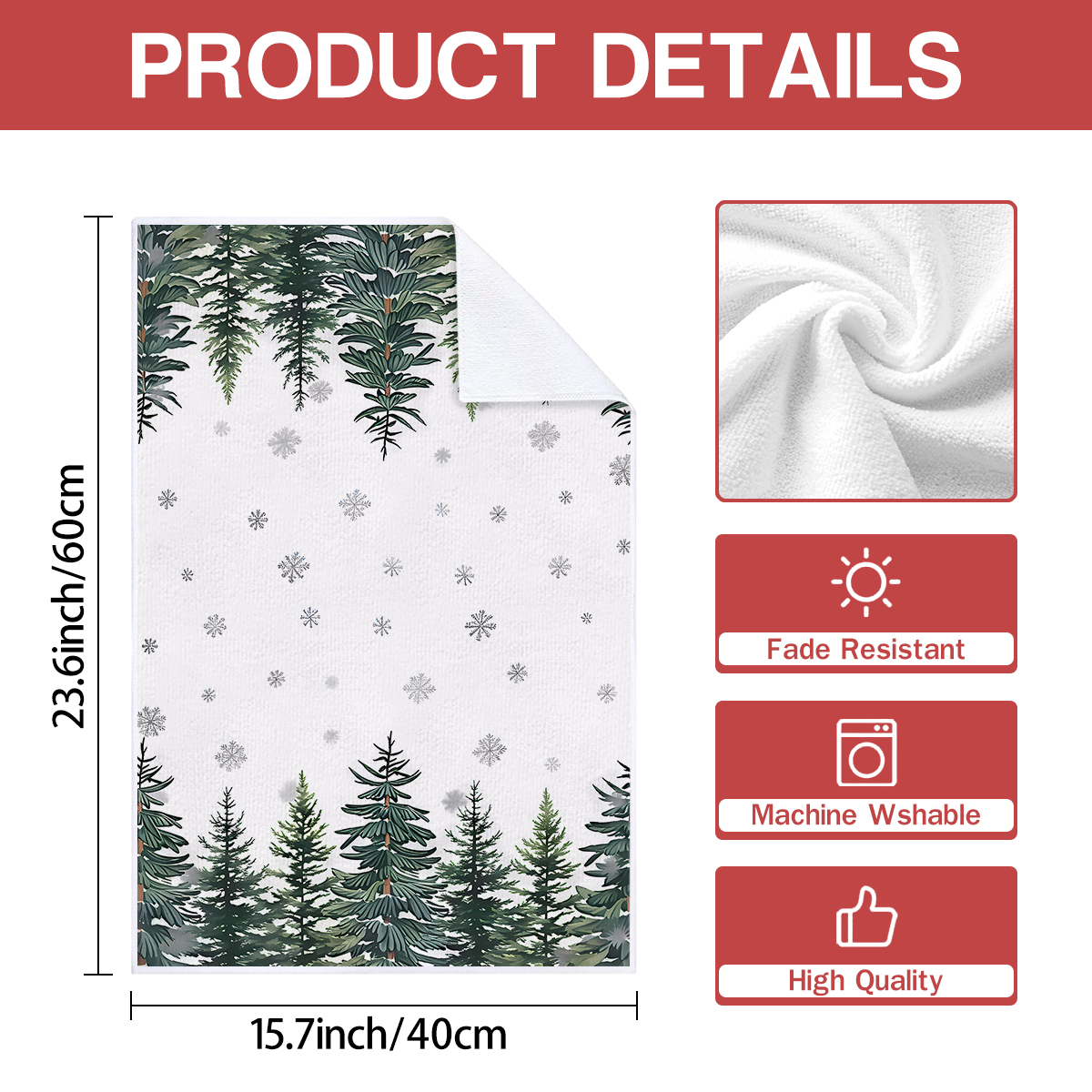 2/4/pcs Christmas Kitchen Towe - Home Textiles Towel Set review and price