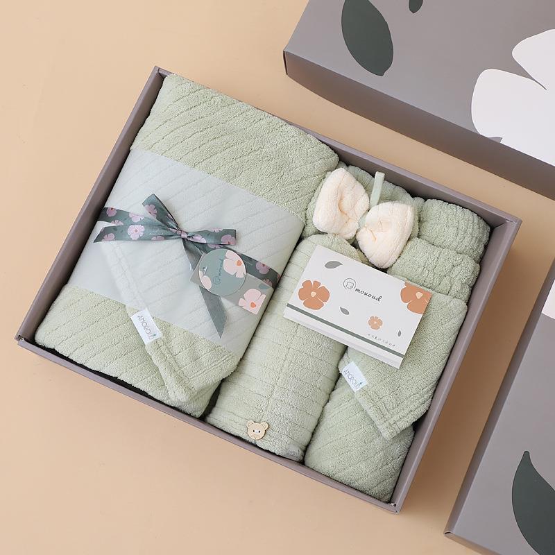 Soft Absorbent Coral Fleece To - Home Textiles Towel Set review and price