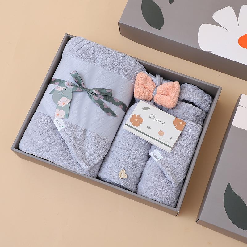 Soft Absorbent Coral Fleece To - Home Textiles Towel Set review and price