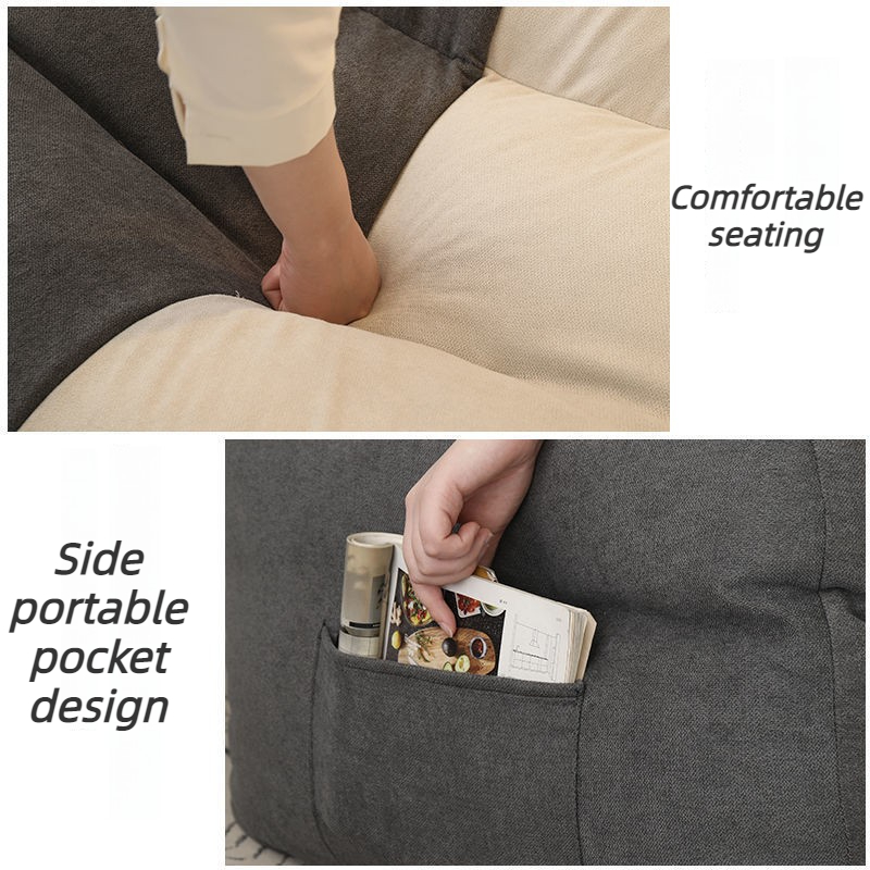 2 Person Bean Bag Sofas Relaxi - Floor Cushion Pouf review and price