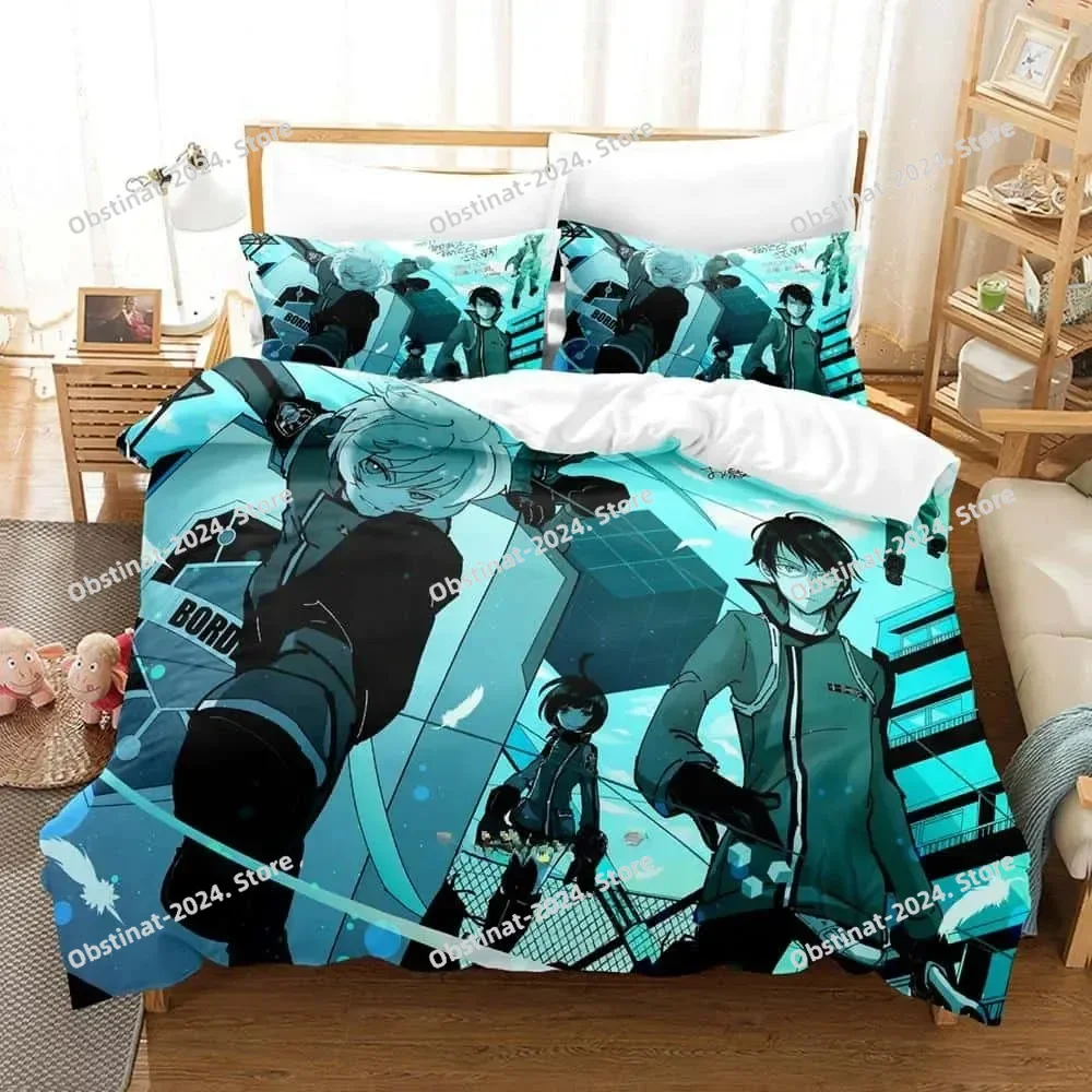 3D Anime World Trigger Bedding - Home Textiles Super Soft review and price