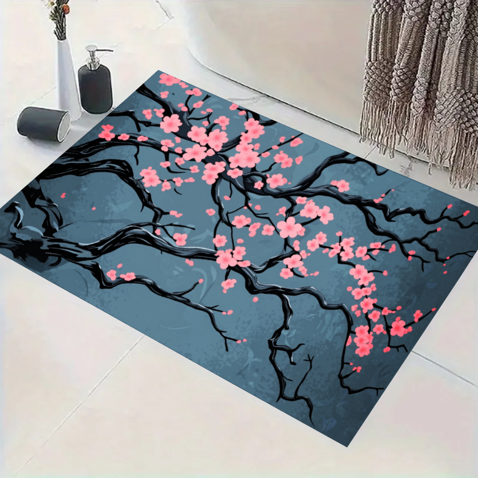 Japanese Cherry Blossom Tree B - Japanese Home Textiles review and price
