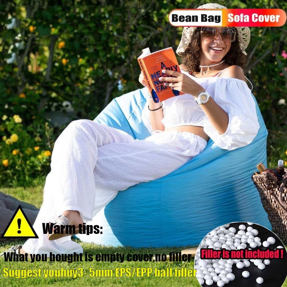 Oxford Bean Bag Chairs for Adu - Floor Cushion Pouf review and price