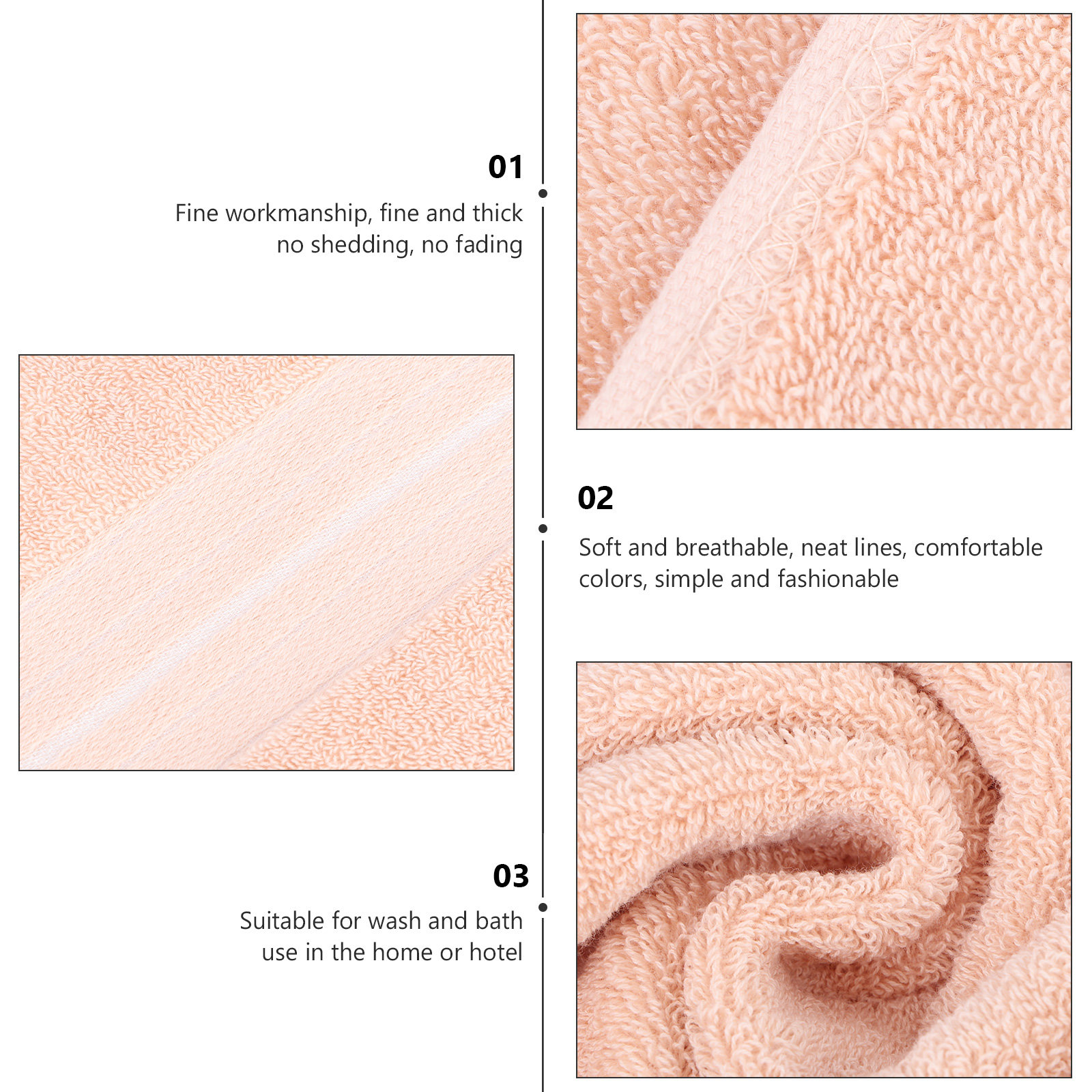 1Pcs Cotton Face Towel Premium - Home Textiles Towel Set review and price