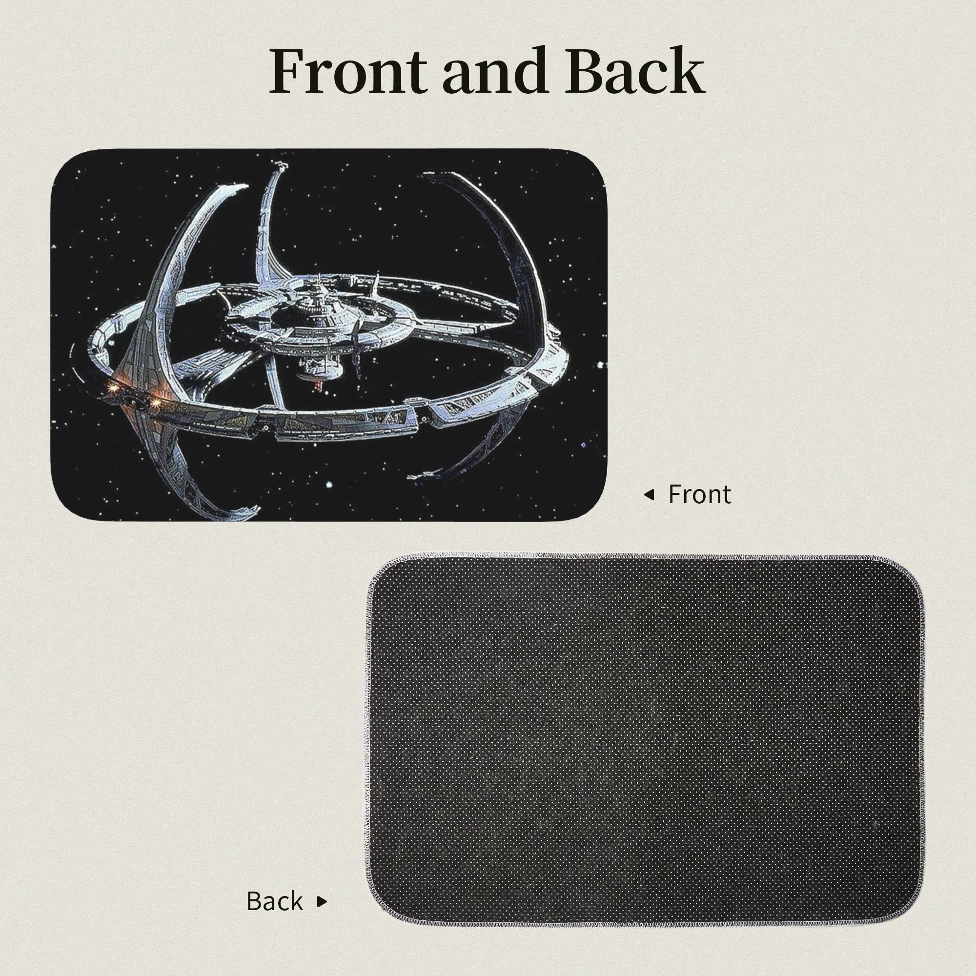 Stars Treks Deep Space Nine Lo - Home Textiles Logo review and price