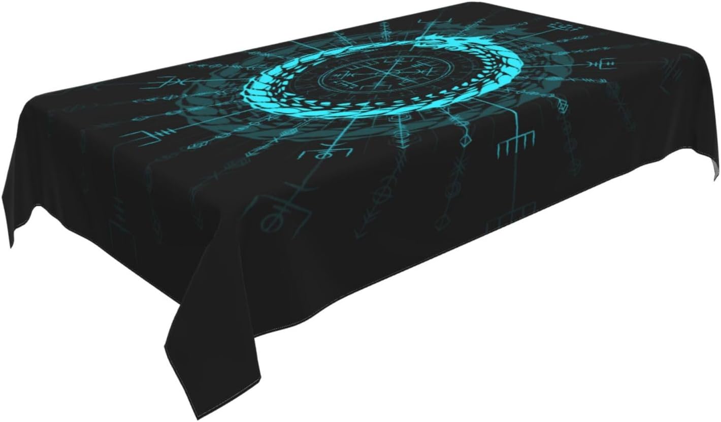 Viking Dragon Symbol Tableclot - Home Textiles Premium review and price