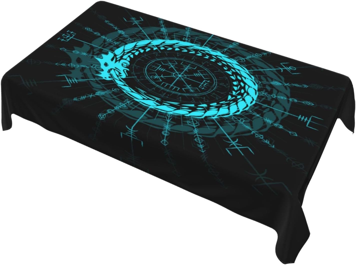 Viking Dragon Symbol Tableclot - Home Textiles Premium review and price