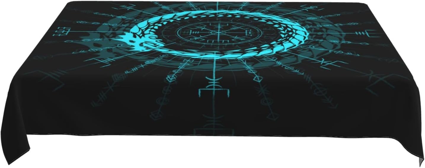 Viking Dragon Symbol Tableclot - Home Textiles Premium review and price