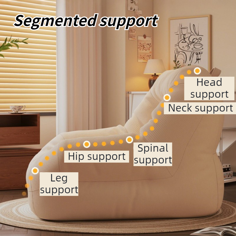 Lazy Bean Bag Sofas Portable C - Floor Cushion Pouf review and price