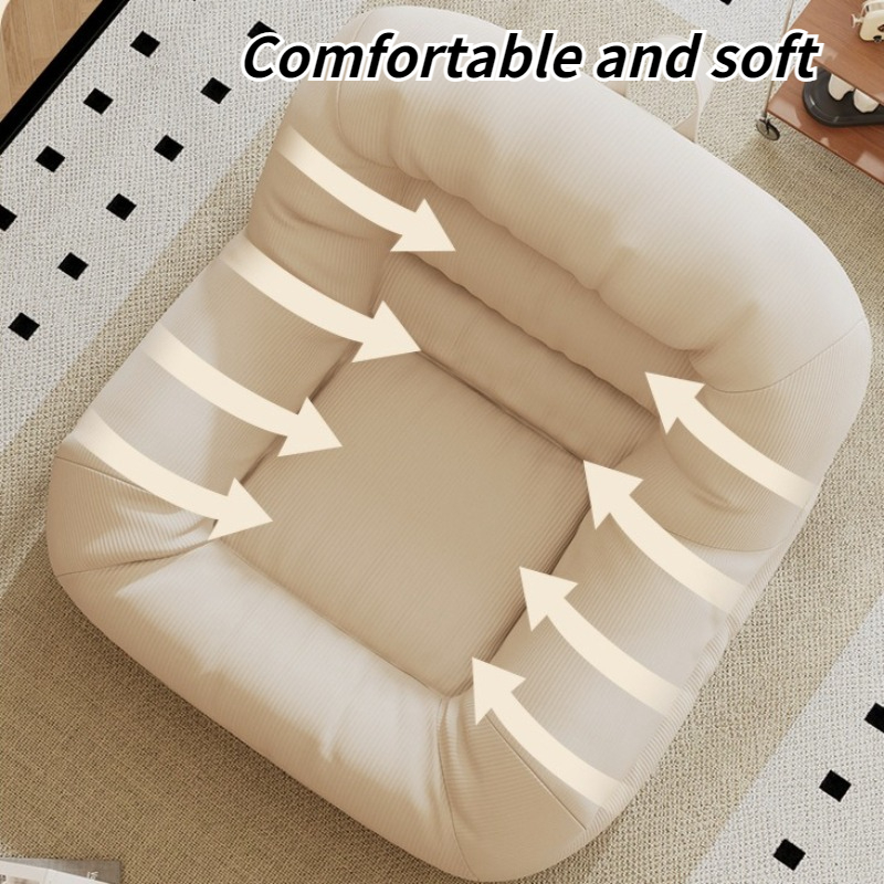 Lazy Bean Bag Sofas Portable C - Floor Cushion Pouf review and price