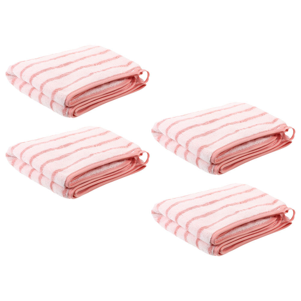 4Pcs Coral Fleece Absorbent Fa - Home Textiles Towel Set review and price