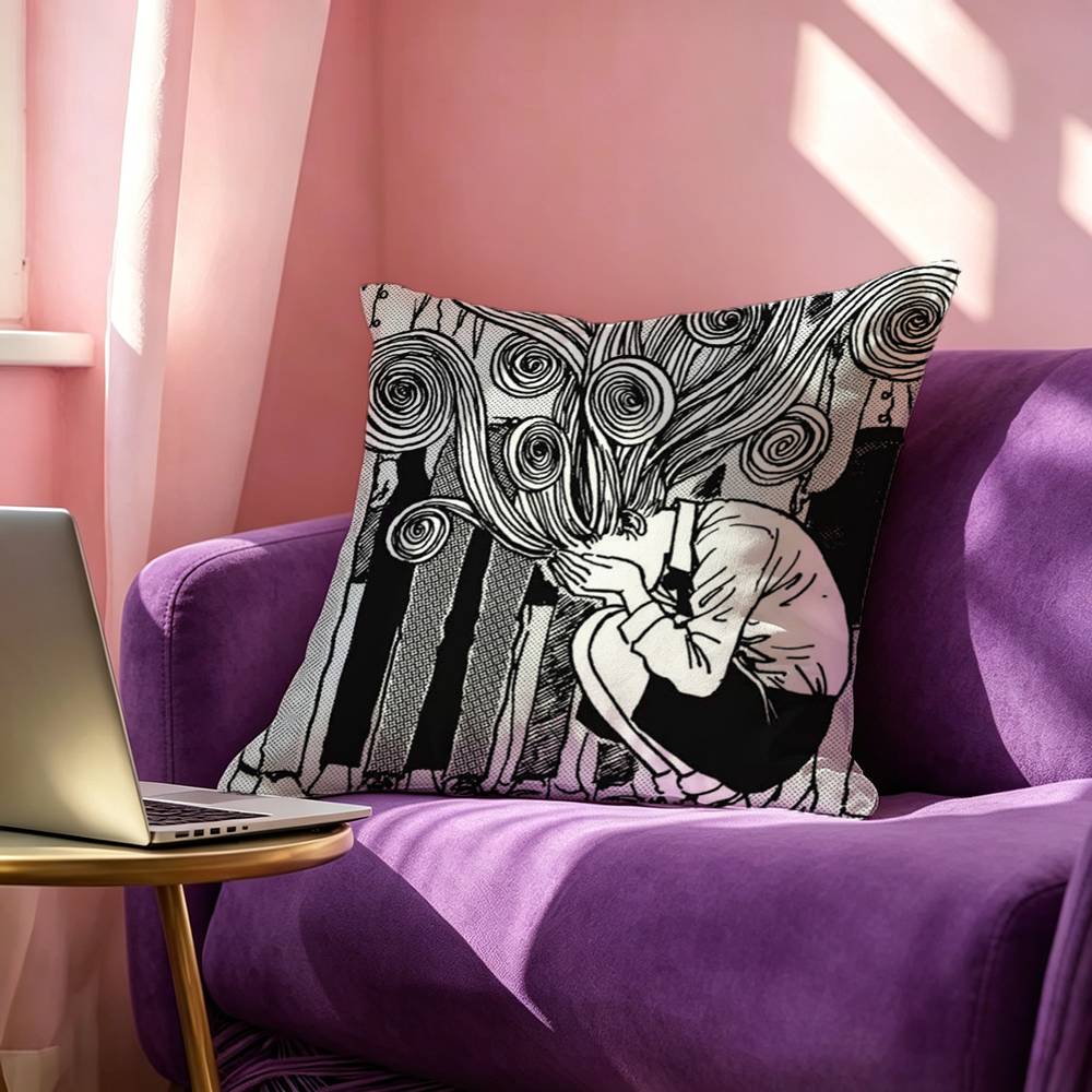 Japanese Junji Ito Tomie Squar - Japanese Home Textiles review and price