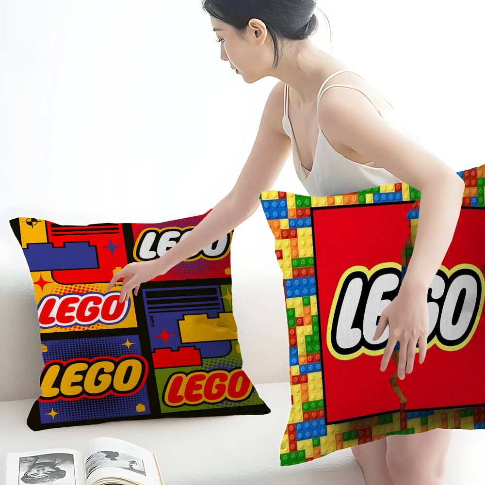 Classic L-LEGOS logo Cushion C - Home Textiles Logo review and price