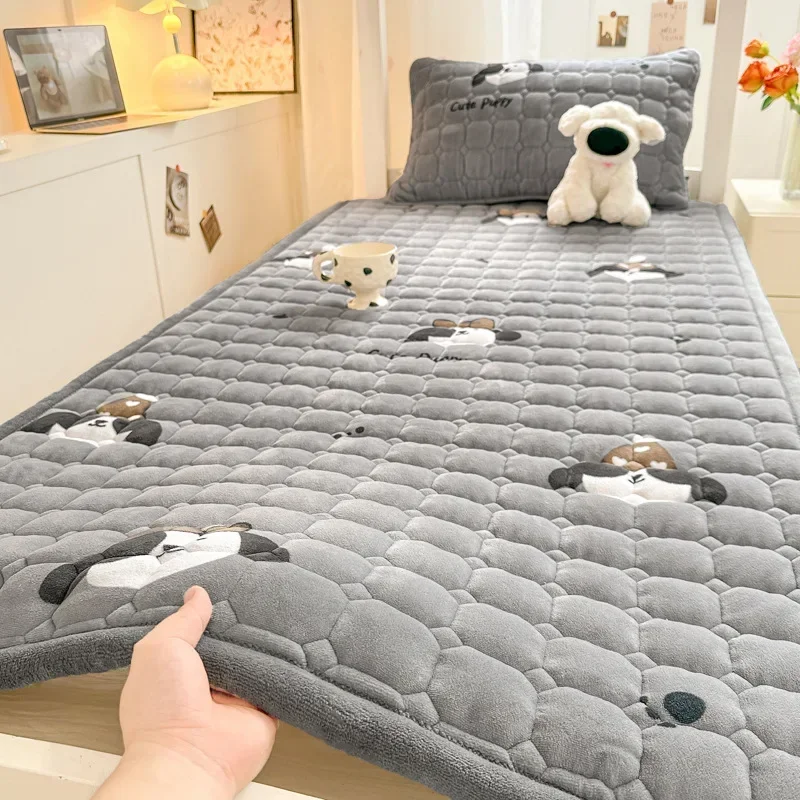 Cartoon Printed Warm Bed Mattr - Home Textiles Super Soft review and price