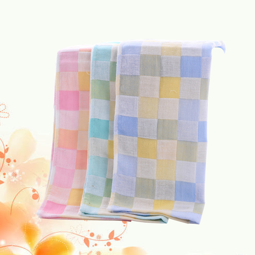 3Pcs Gauze Towels Double Layer - Home Textiles Towel Set review and price