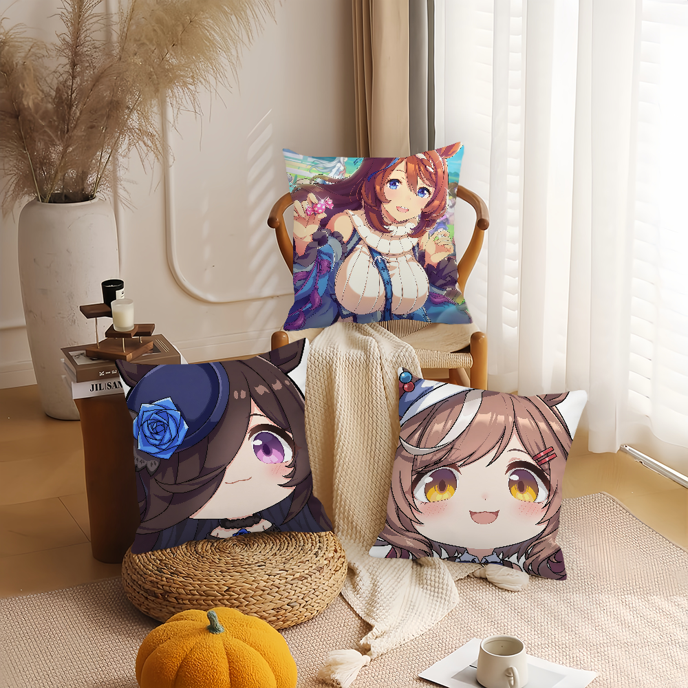 Anime Umamusume Pretty Derby S - Pillow Cover 20X20 review and price