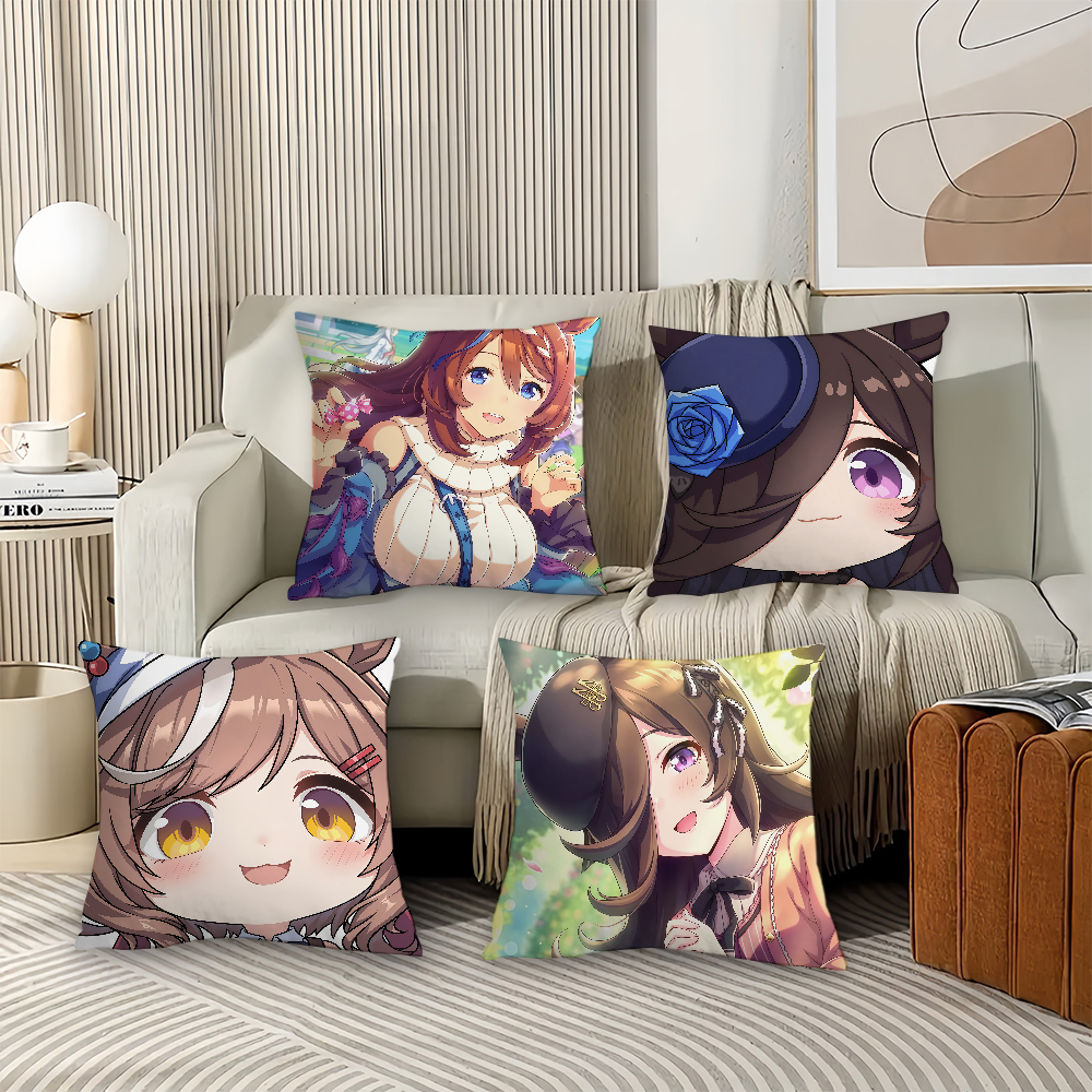 Anime Umamusume Pretty Derby S - Pillow Cover 20X20 review and price