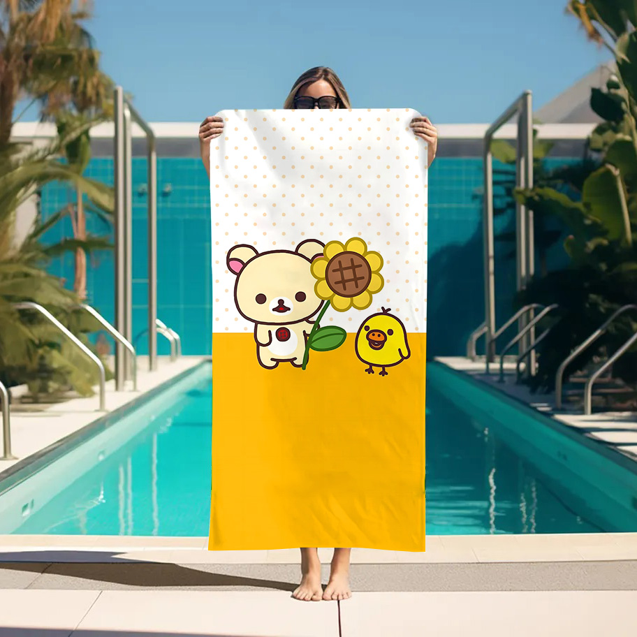 Large Bath Towel Rilakkuma Bea - Home Textiles Towel Set review and price