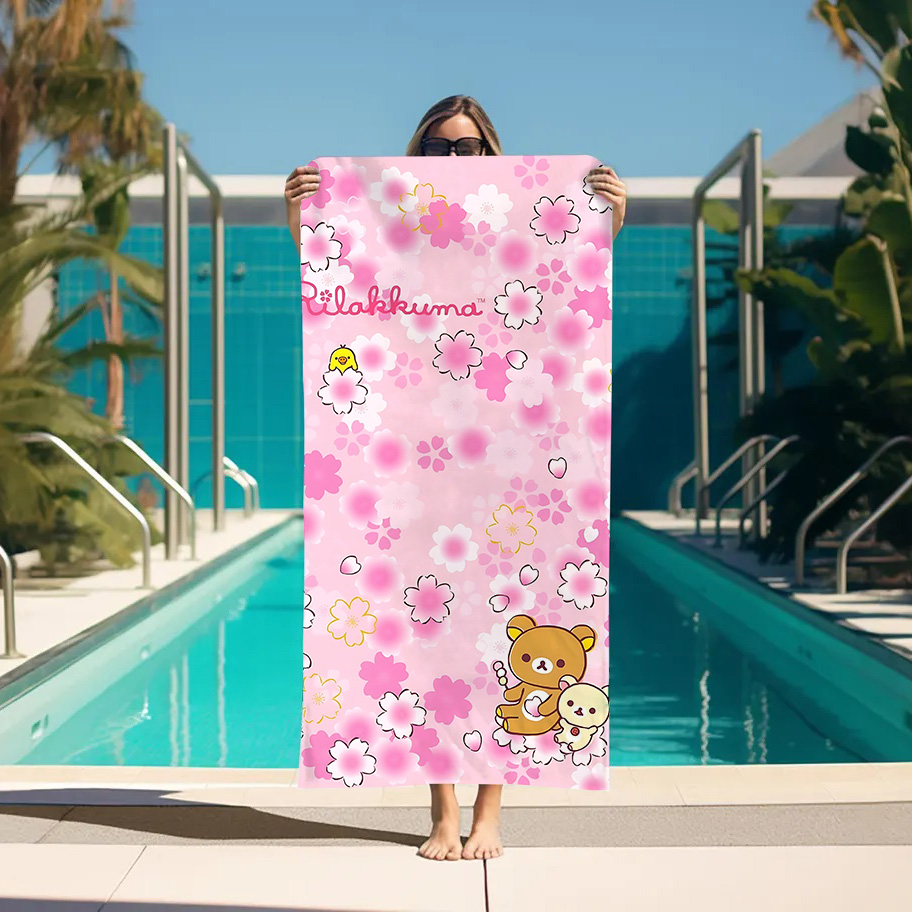 Large Bath Towel Rilakkuma Bea - Home Textiles Towel Set review and price