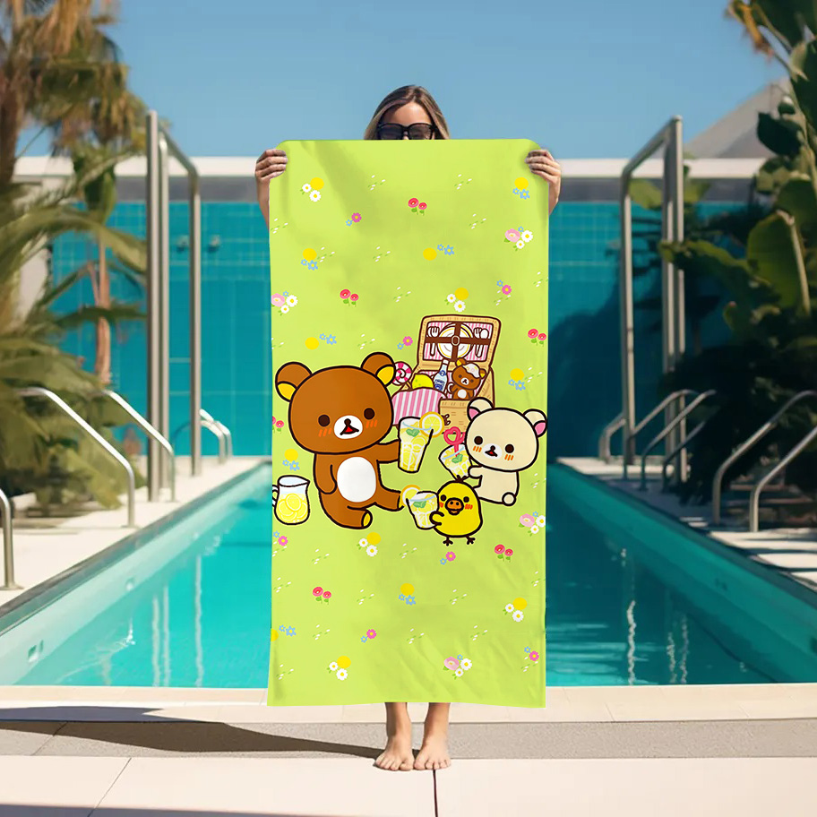Large Bath Towel Rilakkuma Bea - Home Textiles Towel Set review and price
