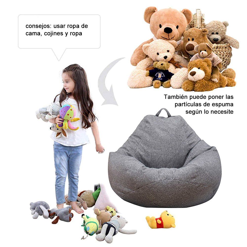 Lazy Sofa Cover Solid Chair Co - Floor Cushion Pouf review and price