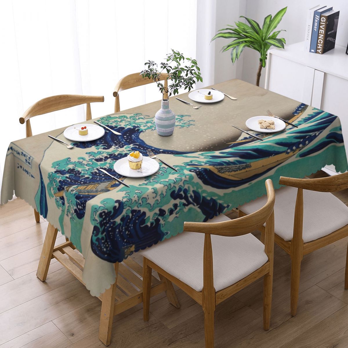 Great Wave Off Kanagawa Vintag - Japanese Home Textiles review and price