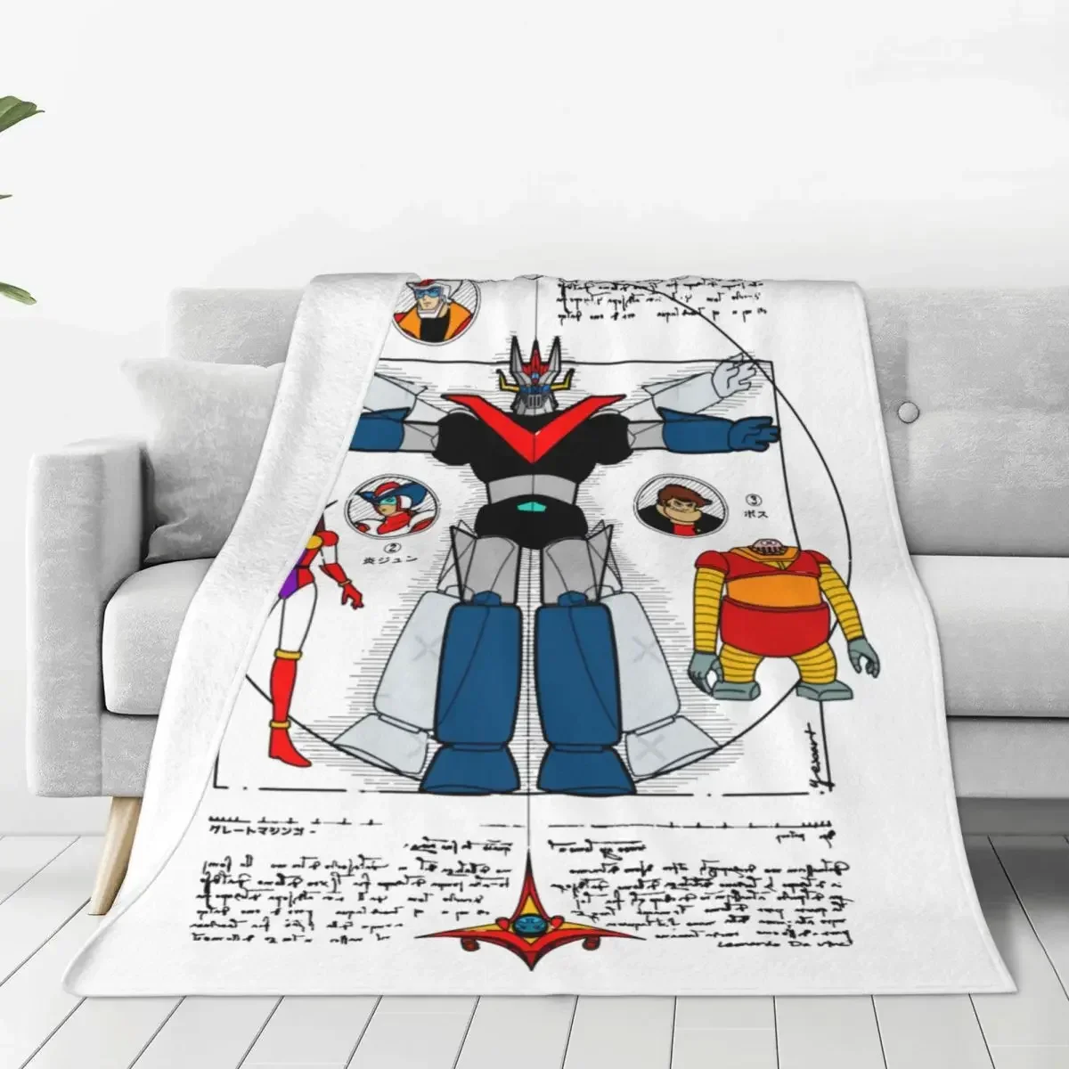 Mazinger Z Robot Tranzor Z Mer - Home Textiles Super Soft review and price